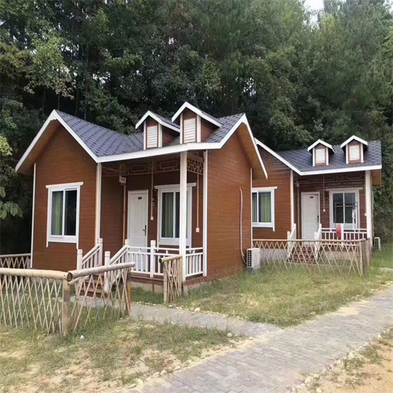 石家庄景区小木屋施工