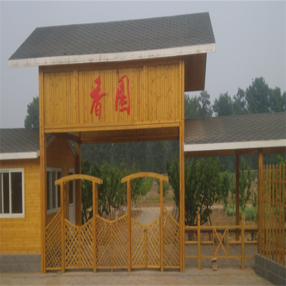 石家庄木屋门头制作