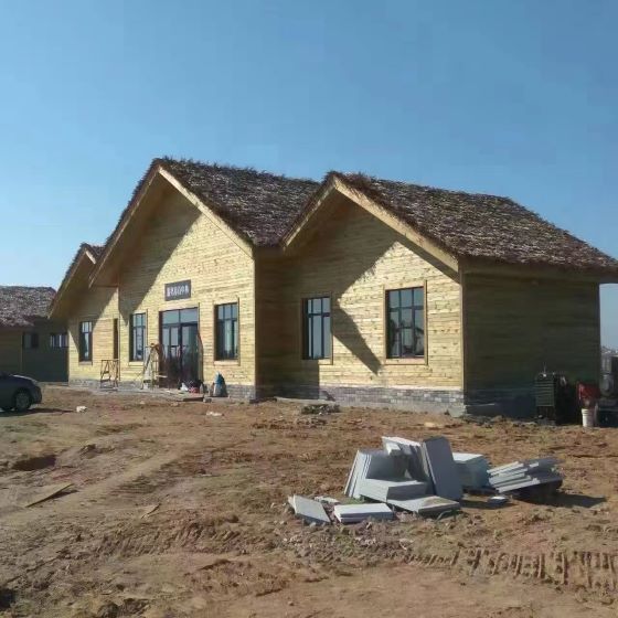 石家庄大型木屋别墅建造案例
